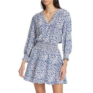 NWOT Rails Zana printed crepe Minidress  Size M